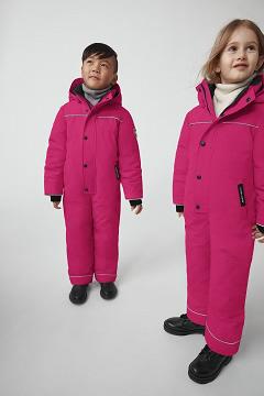 Chamarras Canada Goose Niños Mexico - Grizzly Abrigos Rosas CO5084173